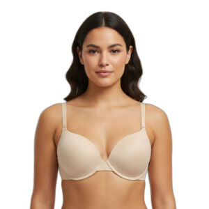 Pushlus Nude Push Up Padded Underwire T-Shirt Bra 32E